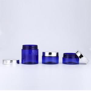 Quality 50 60 120ml Glass Cream Jars , Beauty Cream Jars Cosmetic Packaging With Screw Top Lids wholesale