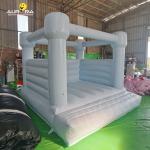 Commercial Blue Wedding Inflatable Bounce House Bouncing Castle For Kids Adults