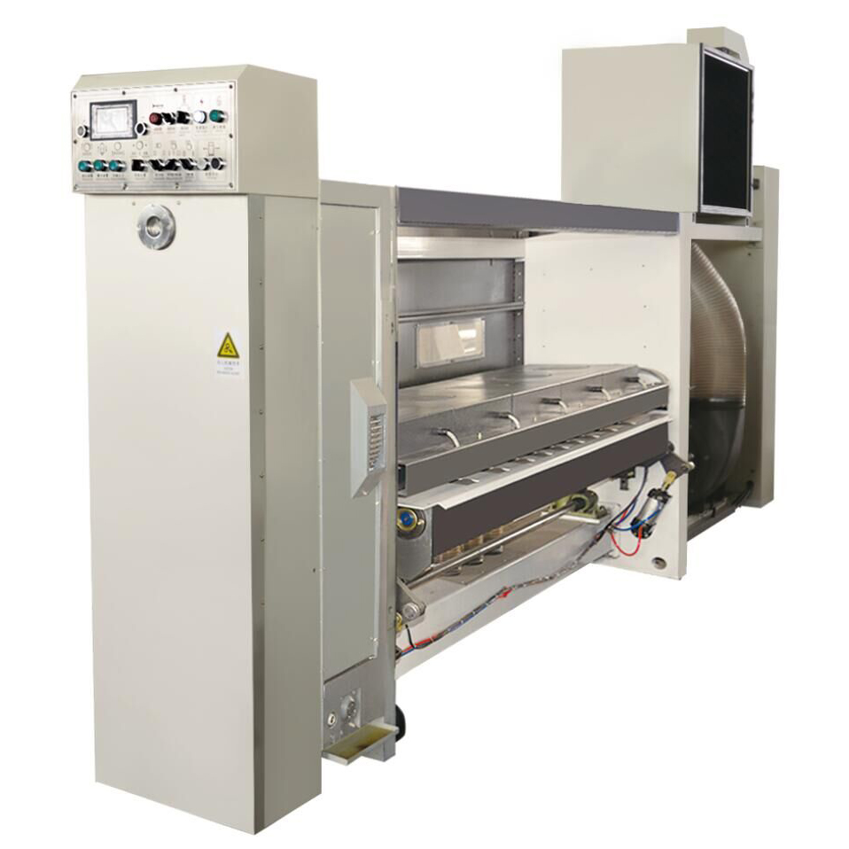 Paperboard Carton Pizza Box Printing Machine Flexo Corrugated 300pcs / Min