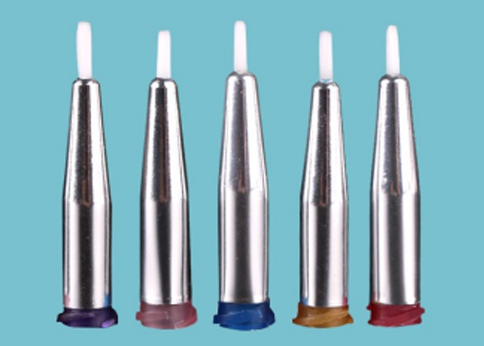 non-shedding white bristles brush needles