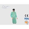 Buy cheap Liquid Resistance Disposable Isolation Gowns With Knitted Cuffs 115 * 137CM from wholesalers