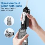 Large Capacity Water Flosser Teeth Cleaning Portable Cordless Dental Flosser