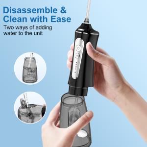 Quality Professional Commercial Electric Portable Dental Water Flosser , OEM Cordless Oral Irrigator wholesale