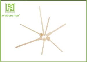 Quality Round End Birch Wooden Coffee Stirrer Sticks Mixing Rod For Cafe / Bar wholesale