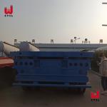 CCC Tri Axle Truck Semi Trailers 60t Flatbed Trailer Truck