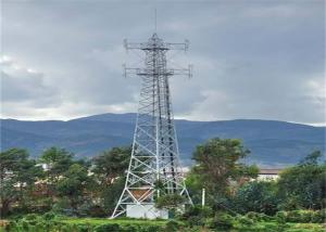 Quality Hot-Dip Galvanizing Mobile Angle-steel Telecom Tower For Communication With Q235B / Q345B Steel wholesale