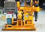Wheels Mounted Mini Borehole Drilling Machine For Shallow Water Well Gk200