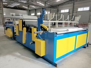 Quality PLC Small Toilet Paper Making Machine 100m/Min wholesale