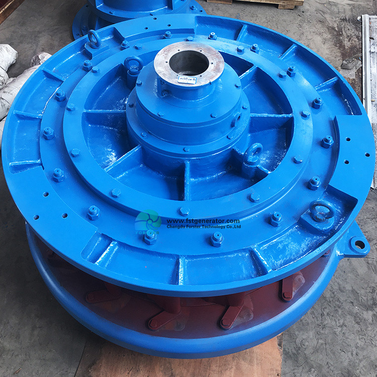 Hydraulic Low Head Kaplan Turbine Vertical 100 KW Kaplan Water Turbine