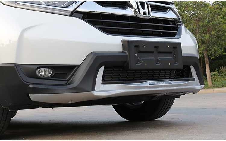 Honda All New CR-V 2017 Engineering Plastics ABS Front Guard and Rear Bumper Guard