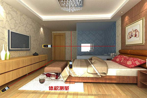 40m Rangefinder Rubber Covered Mini Laser Distance Meter For Volume Measurement