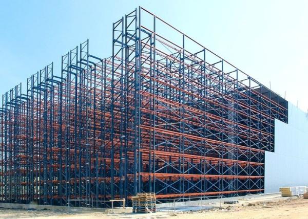 Cheap OEM Integrated Pallet Rack Building Storage And Retrieval System for sale