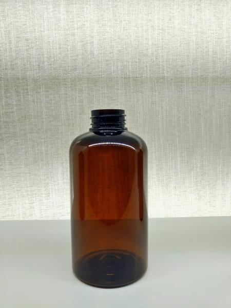 Oil & Fat Resistance PET Cosmetic Bottles / Amber Pet Bottles Free Samples For