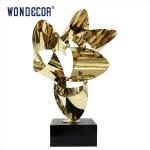 Modern Home Decoration Metal Abstract Stainless Steel Sculpture