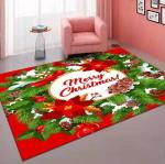 Cartoon Merry Christmas Patterns Living Room Floor Carpets