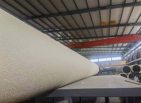 Continuous Line For Steel Pipe PU Spraying Foam Pre Insulated Pipe Making Fast Production Efficiency
