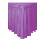 Odorless Disposable Plastic Table Skirts For Dessert Table / Buffet Table