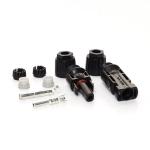 2.5-6mm2 photovoltaic MC4 Solar Panel Cable Connectors CE approved