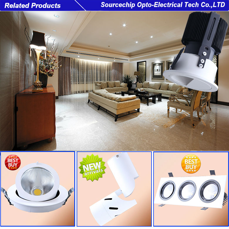 Wholesale SMD LED 15w downlight 6 inch
