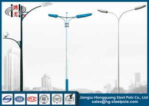Quality Powder Coated Outdoor Street Lamp Post Weather Resistant Exterior Lamp Posts wholesale