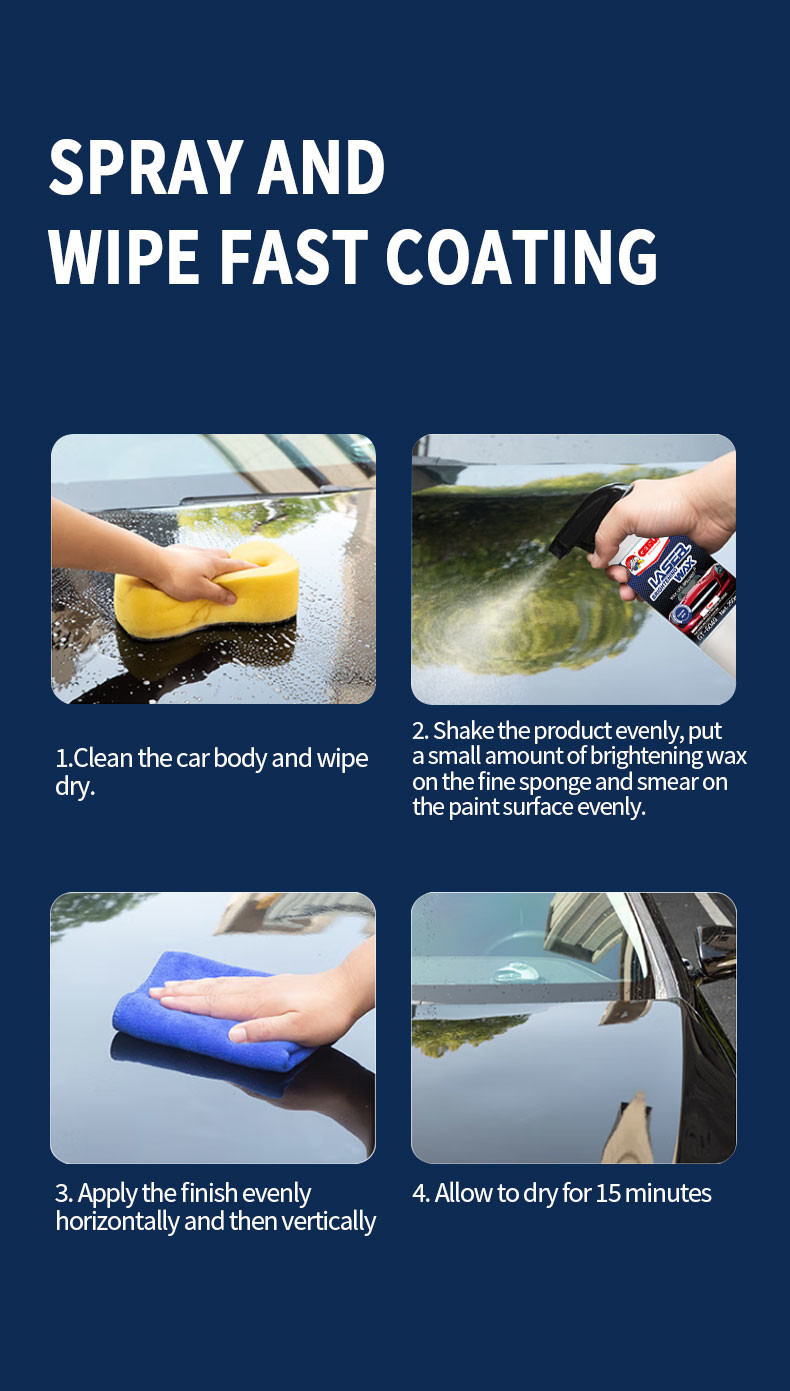 Laser Brightening Automotive Car Care Paint Wax Stain Resistance 250g