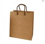 recyclable custom brown kraft paper bag