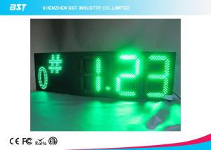 Quality Semi Outdoor Led Gas Price Display , 15 &quot; Advertising Led Display Panel Price wholesale