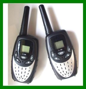 Quality Black T728 headset walkie talkie set 121 codes wholesale