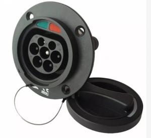 Quality Single Or Three Phase 32A IEC 62196-2 EV Charging Socket 0.5m Ohm wholesale