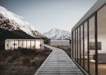 Prefab Light Steel Frame Overwater Bungalows Modular Hotel Unit Lodges