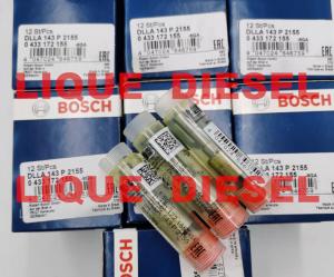 Quality BOSCH Genuine Fuel Injector Nozzle 0433172155 , DLLA143P2155 , 0 433 172 155 , DLLA 143 P 2155 wholesale