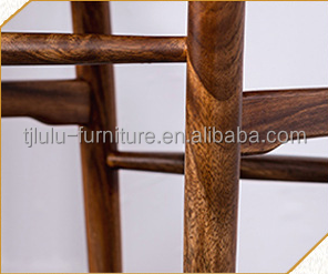 Y Restaurant Specific Solid Wood Dining Chair with NC/PU Paint and Wishbone Design
