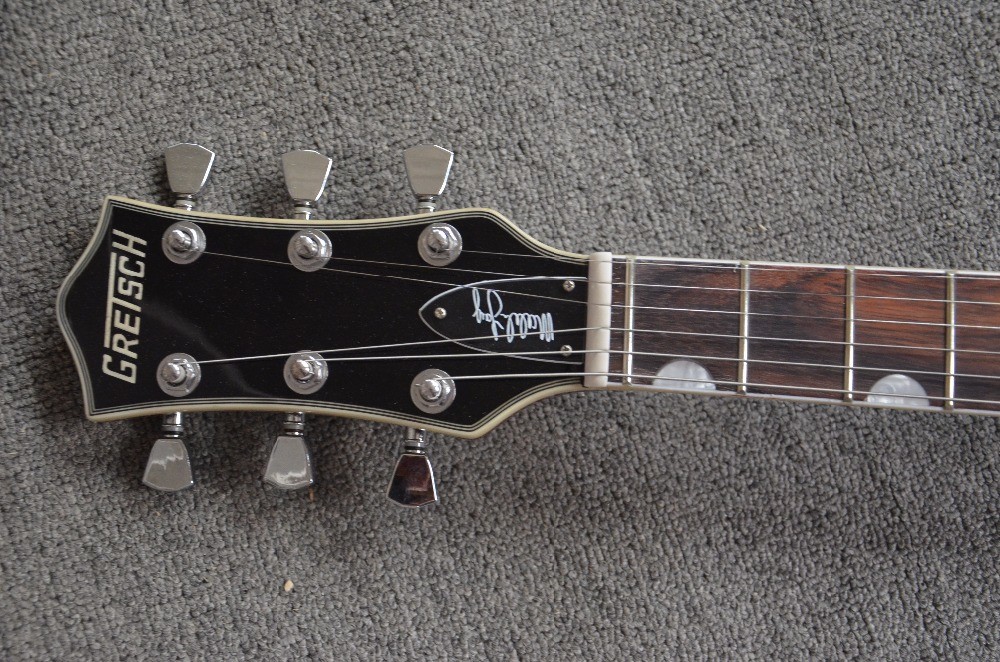 Grets guitar Tiger maple body top gretsch signature LP custom style electric guitar Grover tuner installed Quality pic