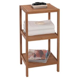 Quality wooden bamboo bathroom towel storage rack wholesale