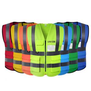 Quality Road Construction PVC Workwear Reflective Jackets Pants Waterproof With Tape wholesale