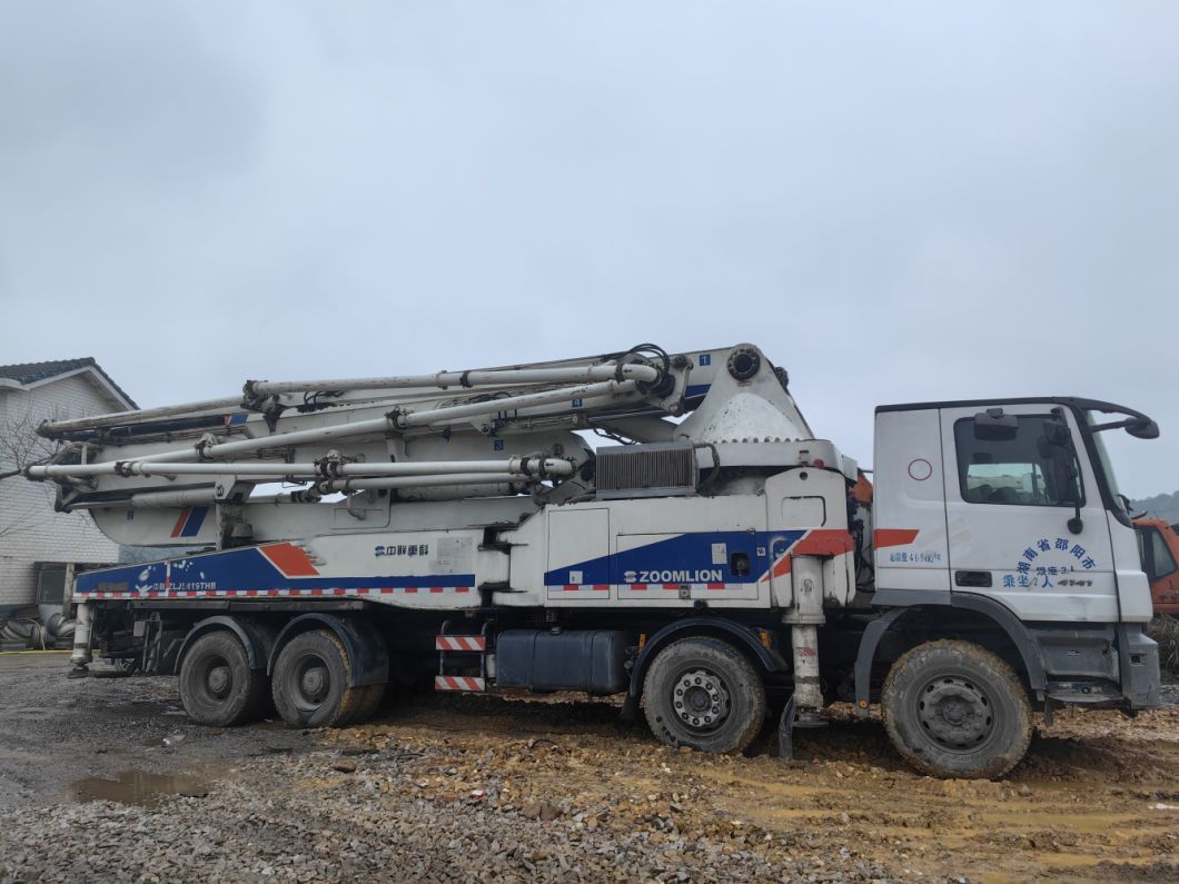 2014 Zoomlion 49m Concrete Pump Trcuk Mercedes Benz Chassis