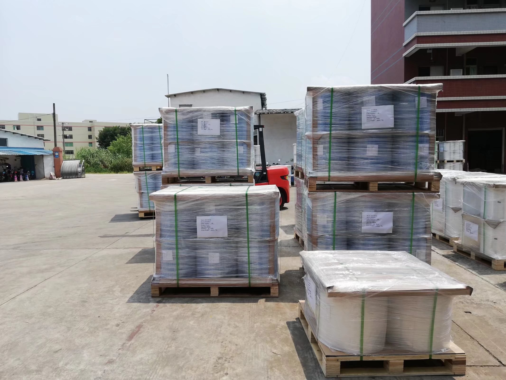 Pasta Seasoning Sachet Plastic Roll Film Instant Noodles Packaging Materials