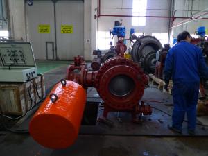 Quality DN300 - 2600 mm Hydraulic counter weight Flanged Globe Valve, spherical Valve for Hydropower Station wholesale