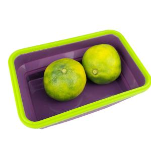 Quality Non-toxic Tasteless Collapse Odorless Durable Reusable Leakproof Silicone Bowl for Camping Hiking Traveling Backpacking outside wholesale