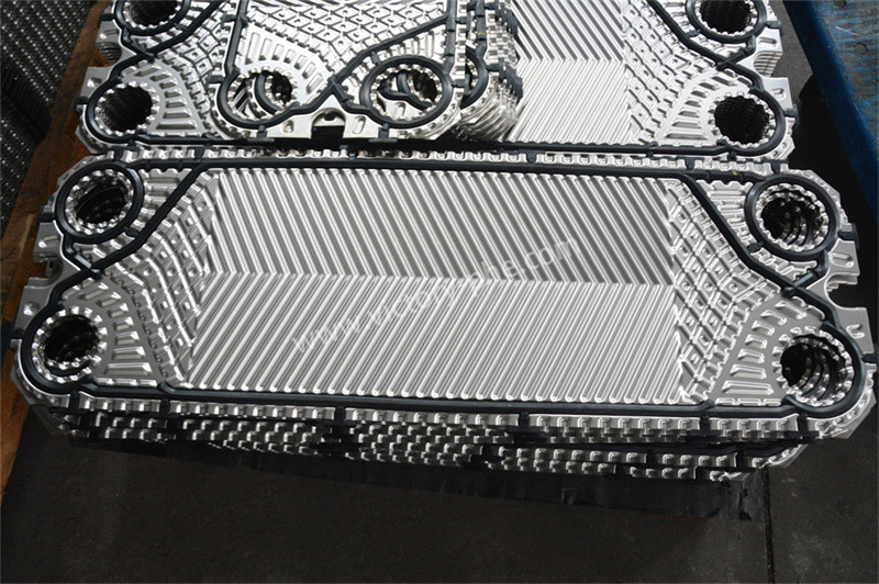 Nickel ALFA Heat Exchanger Plate Chevron Plate Pattern