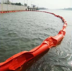 Quality Silt Curtain Pvc Floating Silt Curtain Containment Boom Eco Friendly Oil Spilling Boom wholesale