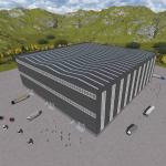 Large Space Pre Engineered Aircraft Hangars , Steel Hangars Garages