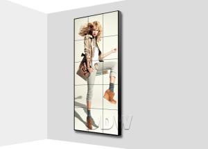 Quality 46&quot; Samsung display 4k video wall AC 220v-250v 1.7 mm narrow bezel monitor 500 nits brightness wholesale