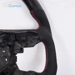 Black Carbon Fiber Ford Ranger Raptor Steering Wheel Sports Style 350mm