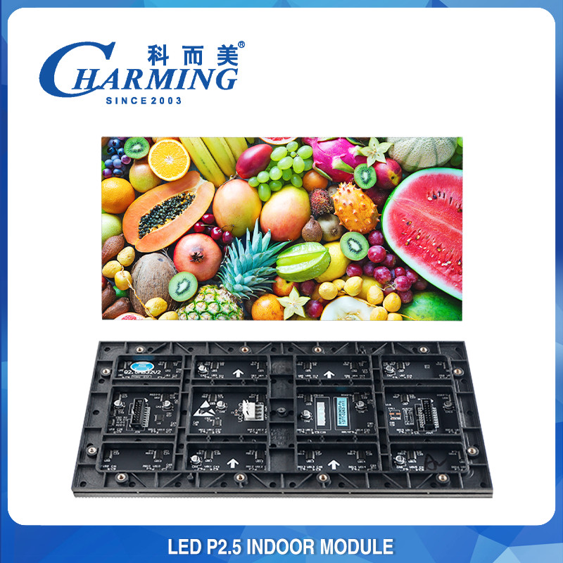 24W Indoor Outdoor P2.5 Digital Signage Display Led Screen 320x160MM Advertising Panel Events Stage Background 3840Hz Modular Led Video Wall