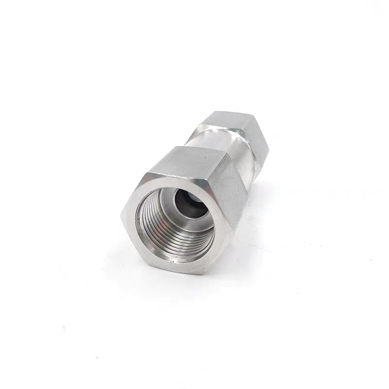 Female Thread Split Non-Return Valve 304 316 Stainless Steel with High Pressure