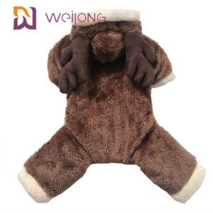Quality Customizable Cosplay Reindeer Dog Pajamas Onesie Customized wholesale