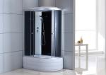 4mm 1200×800×2150mm Shower Pods Cabins Grey Aluminum Frame