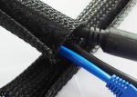 Self Adhesive Flexible Braided Wire Covering , Nylon Expandable Sleeving