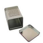 Factory Price Wholesale Custom Tin Box Square Shape Coffee Tea Tins Can with Lid